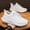 H 1377.95inch colors, variant on Men's Height-Increasing Sneakers with Thick Platform - Comfortable Low-Top Sneakers, Arch & Cushioned Insole, White -like Upper & PVC Sole, All-Season Casual & Running Shoes for Men, Versatile for Ca
