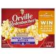 Orville Redenbacher’s Movie Theater Butter Flavored Microwave Popcorn, 3.29 oz. Classic Bags, 6