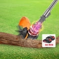 thumbnail image 6 of G·PEH Weed Wacker Grass Trimmer, 24V Cordless Weedeater Lightweight Electric Brush Cutter with 2 Batteries and Charger for Home Garden Yard Trimming, 6 of 7