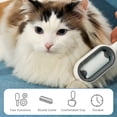 thumbnail image 4 of 4-in-1 Pet Grooming Tool: Multi-Functional Hair Remover Brush with 10 Disposable Wipes - Green Short Teeth Design for Dogs, Cats & All Pets - Knot Opening, Dead Hair Removal, Massage & Sofa/Carpet, 4 of 6
