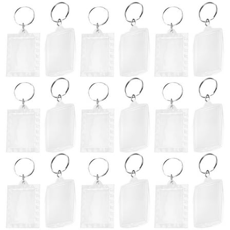 50 Pcs Keychain Bulk Fade-resistant Keychains Miss