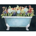 thumbnail image 2 of Art.com 2-Up Bathtub Garden I Stretched Canvas Print Wall Art by Grace Popp, 24" x 18", 2 of 4