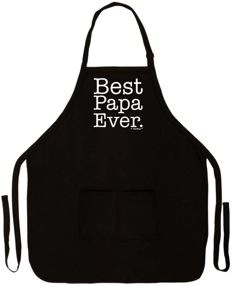 2018 Daddy Since Funny Novelty Apron Kitchen Cooking 