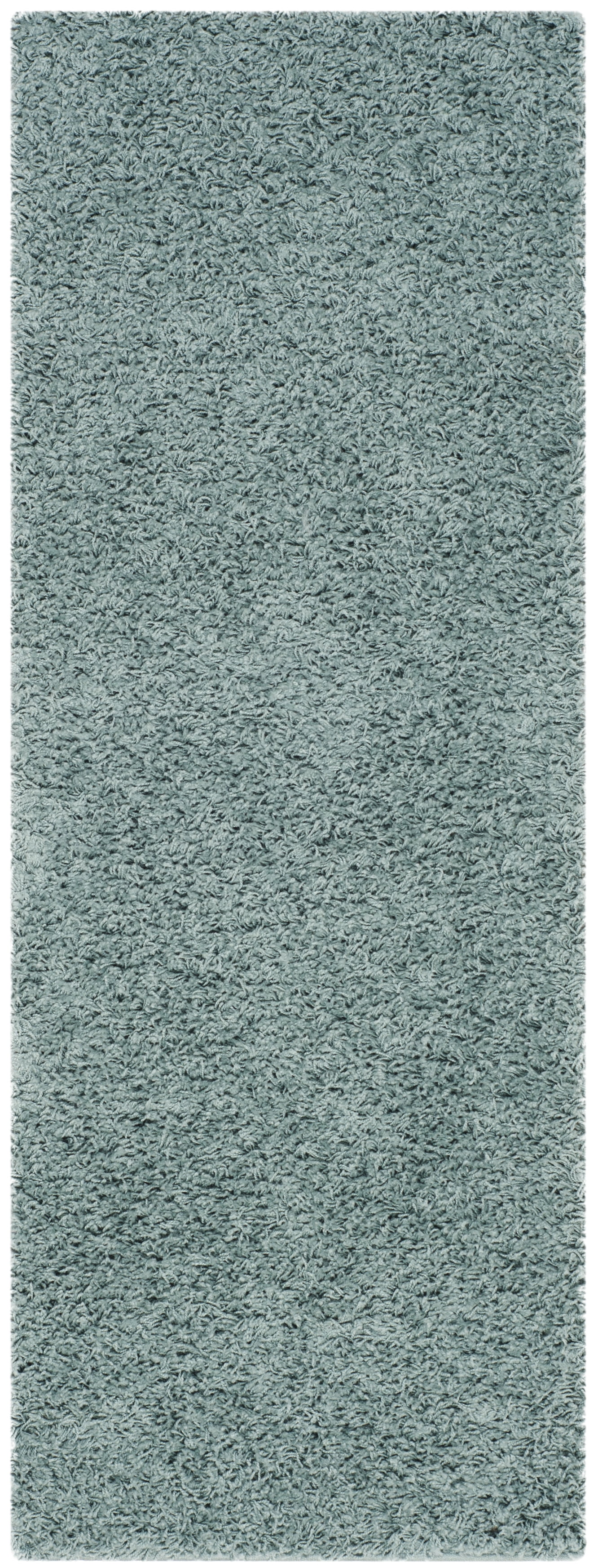 Safavieh Athens Talia Solid Shag Runner Rug, Seafoam, 2'3" x 8'