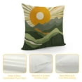 thumbnail image 4 of GOSMITH  Abstract Boho Sun Sunrise Sunset Sunshine Mountain Rainbow Decorative Throw Pillow Covers,Boho Pillow Case Covers for Bohemian Home Decor,Boho Gifts for Women Girls, 4 of 5