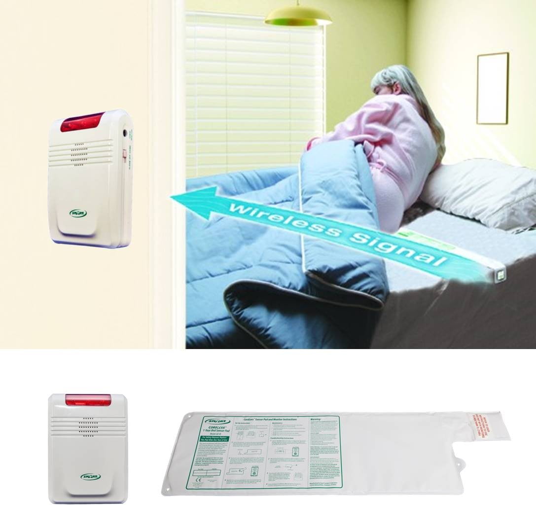 EasytoUse Economy CordLess Fall Alarm With Bed Pad System. Walmart