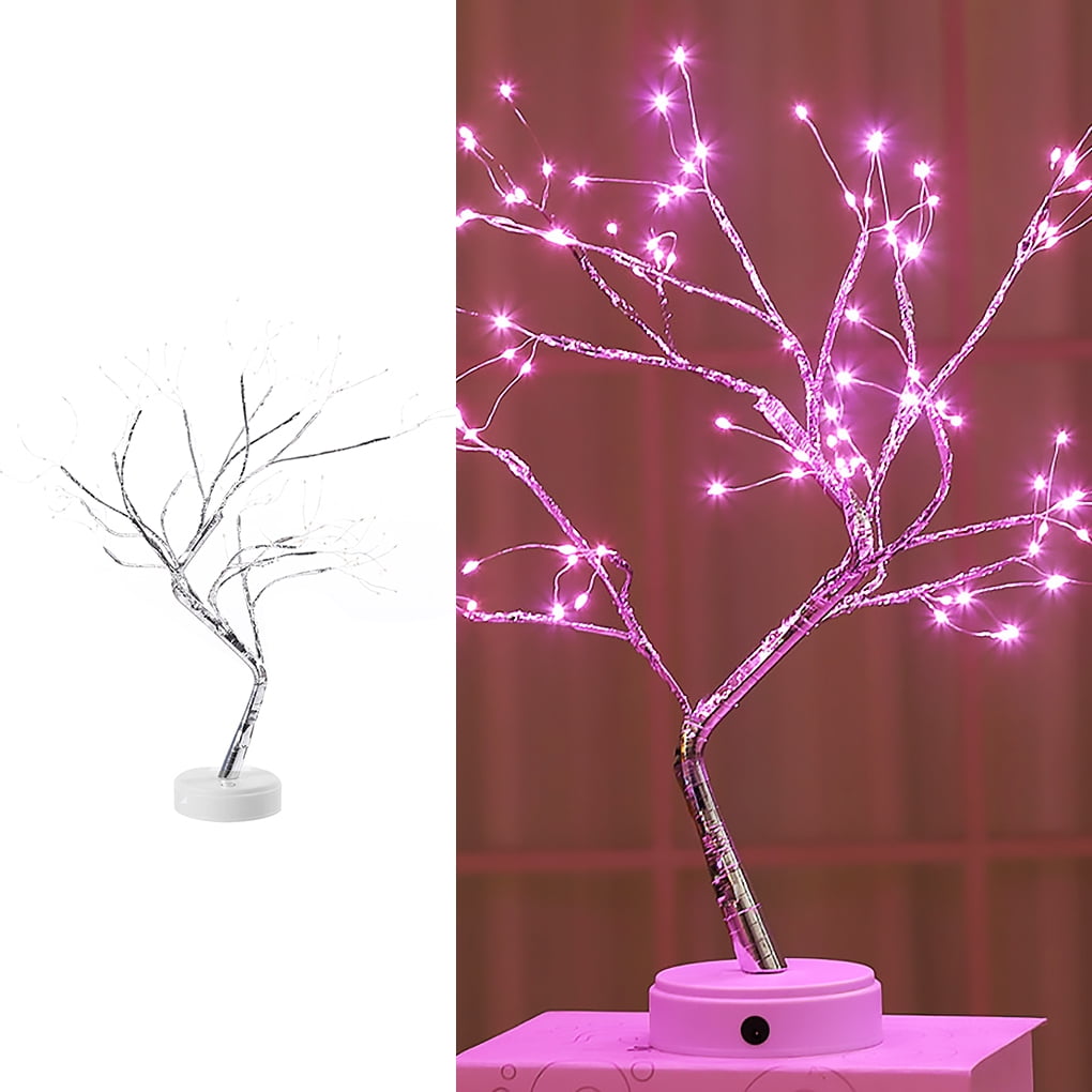 LED Tree Light Home Hotel Decorative Adjustable Artificial Tree Lamp