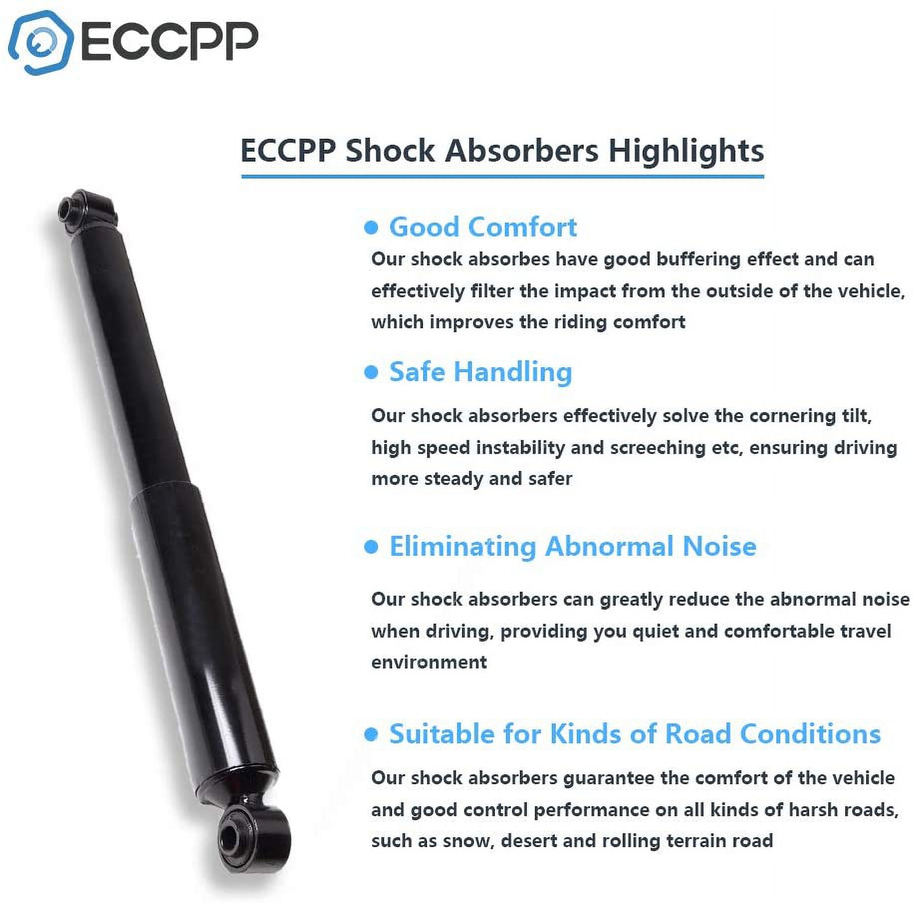Shocks Struts,ECCPP Rear Shock Strut Absorbers Kits fit for 2004 2005 2006 2007 2008 2009 2010 2011 2012 for Nissan Titan Compatible with 345042 37252