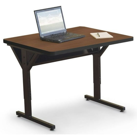 Balt Computer Desk 36 X 33 1 2 30 Medium Oak 58063 7928 Bk