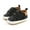Black, variant on Seyurigaoka Baby Leather Shoes Unisex Anti-Slip Socks Sneaker Decoration
