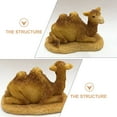 thumbnail image 2 of 4 Pcs Camel Home Accessories Cake Decorations Bath Toy Office Desk Lovers Child, 2 of 6