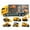 Engineering 6 cars, variant on 10 In 1 Construction Toys Truck Storage Die-cast Vehicle Transporter Car Set Excavator Dump Truck Digger Backhoe for Kids Gift