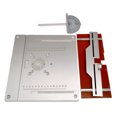 thumbnail image 3 of Juego de 3 placas de inserción de mesa de enrutador de madera de aleación de aluminio, 3 of 4