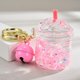 thumbnail image 1 of Kawaii Cute Iceberg Cup Boba Baby Bubble Pvc Doll Quicksand lleno de aceite flotante agitador móvil acrílico líquido llaveros colgante, 1 of 4