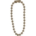 thumbnail image 3 of Ball Chain Bracelet: Nickel Plated, 4 inch, 3 of 3