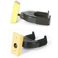 thumbnail image 2 of Guitar Stand Wall Mount Hanger - Black U Shaped Auto Lock Guitar Wall Mount Hanger with Soft Padding for Bass, Banjo, Ukulele(One Pcs), 2 of 5