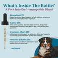 thumbnail image 4 of PetAlive Cushex Drops-M - Homeopathic Cushing Drops for Dogs and Cats - Cortisol and Adrenal Support - Dry Skin Relief, Kidney Support - 2 fl oz (59 ml), 4 of 8