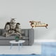 thumbnail image 2 of Escultura Moderna De Búho Y Sofá Cama De Madera En Miniatura, Muebles DIY Para Sala De Estar, Oficina, Decoración De Gabinetes Y Salón De Casa De Muñecas 1/12, 2 of 8