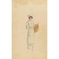thumbnail image 2 of Will R. Barnes 10x14 Gold Ornate Wood Frame and Double Matted Museum Art Print Titled - Bakerettes, 10 (1912 - 1924), 2 of 4