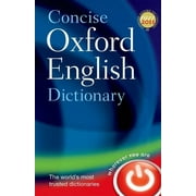 Concise Oxford English Dictionary: Main Edition, (Hardcover)