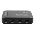 thumbnail image 2 of Conmutador HDMI 2.0 5 en 1 con indicador LED USB negro para cine en casa 4K 60 Hz Negro, 2 of 5
