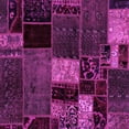 thumbnail image 1 of Ahgly Company Indoor Square Patchwork Pink Transitional Area Rugs, 6' Square, 1 of 4