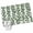 White Light Green Emerald Green, variant on Entryway Rug 2'x3', Green Ivy Leaves Small Rug for Kitchen Bathroom Door Mat Indoor Entrance, Spring Botanical Modern Country Non-Slip Area Rugs Floor Mats Carpet Front Door Rugs