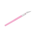 thumbnail image 3 of Uxcell 1 Pack Art Craft Carving Knife with 1 Pack SK5 Alloy Tool Steel Plate ABS Handle Pink (1 Set), 3 of 6