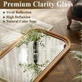 thumbnail image 4 of AUROMIR 69"x28" Arched Full Length Mirror Vintage Decor Mirror Floor Mirror, Antique Gold, 4 of 6