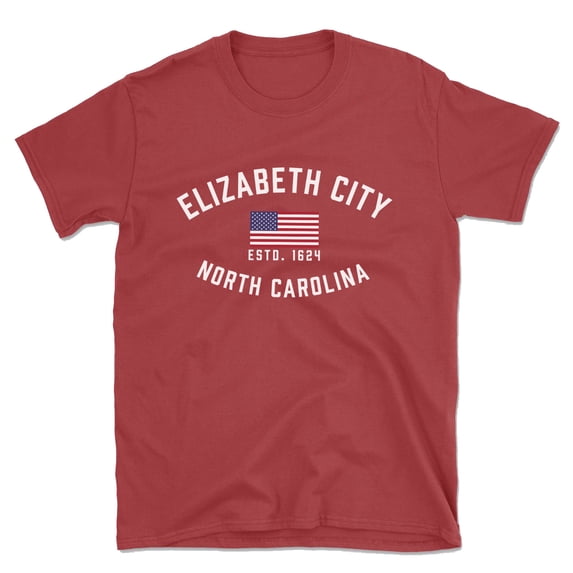 Elizabeth City North Carolina Patriot Men's Cotton T-Shirt