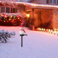 thumbnail image 4 of Luz solar de de Navidad para exteriores/luz LED de estaca de muñeco de nieve/luz solar decorativa para jardín/decoración navideña Rojo, 4 of 8