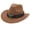Khaki, variant on Western Cowboy Hat for Kids Boy Girl Classic Cowboy Cowgirl Dress Up Hat with Buckle Belt