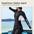 thumbnail image 3 of Abbraccia Rash guard mujer, manga larga, protección solar, surf, 3 of 6