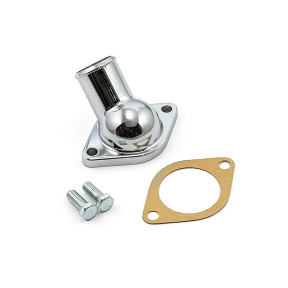 Speedmaster PCE191.1001 Compatible with Chevy SBC 350 1968-86 45 Degree Thermostat Housing Water Neck Chrome
