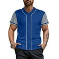 thumbnail image 2 of Baseball Short Sleeve Button Down Team Jersey Casual Button Down Shirts, 2 of 5