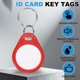 thumbnail image 3 of Uxcell 10 Pcs 13.56MHz Llaveros inteligentes regrabables para acceso, Rojo Blanco, 3 of 7