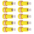 thumbnail image 4 of HUGFEGWE 10PCS 4mm Banana Jack Socket Female, Connector Panel for Electronic Instrument (Yellow) U2536-25701, 4 of 9