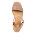 thumbnail image 3 of Women's Embellished Cork Wedge Sandals, 3 of 5