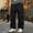 Black, variant on WIZUTIZ Mens Baggy Cargo Pants Water Resistant Hiking Work Pants Outdoor Breathable Lightweight Pant with Multi Pockets