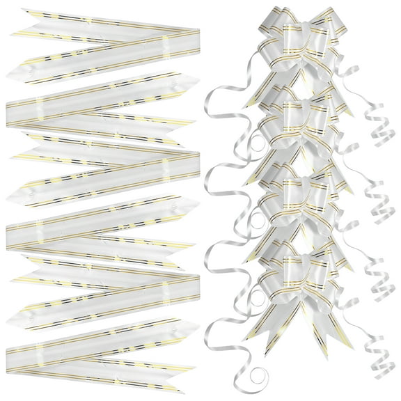 100pcs Gift Wrapping Pull Bows Ribbon Adornments