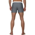 thumbnail image 3 of Unique Bargains Men's Summer Surfing Contrast Color Drawstring Waist Beach Board Shorts 30 Gray, 3 of 5