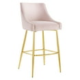 thumbnail image 3 of Modway Discern Bar Stools - Set of 2 in Pink, 3 of 8