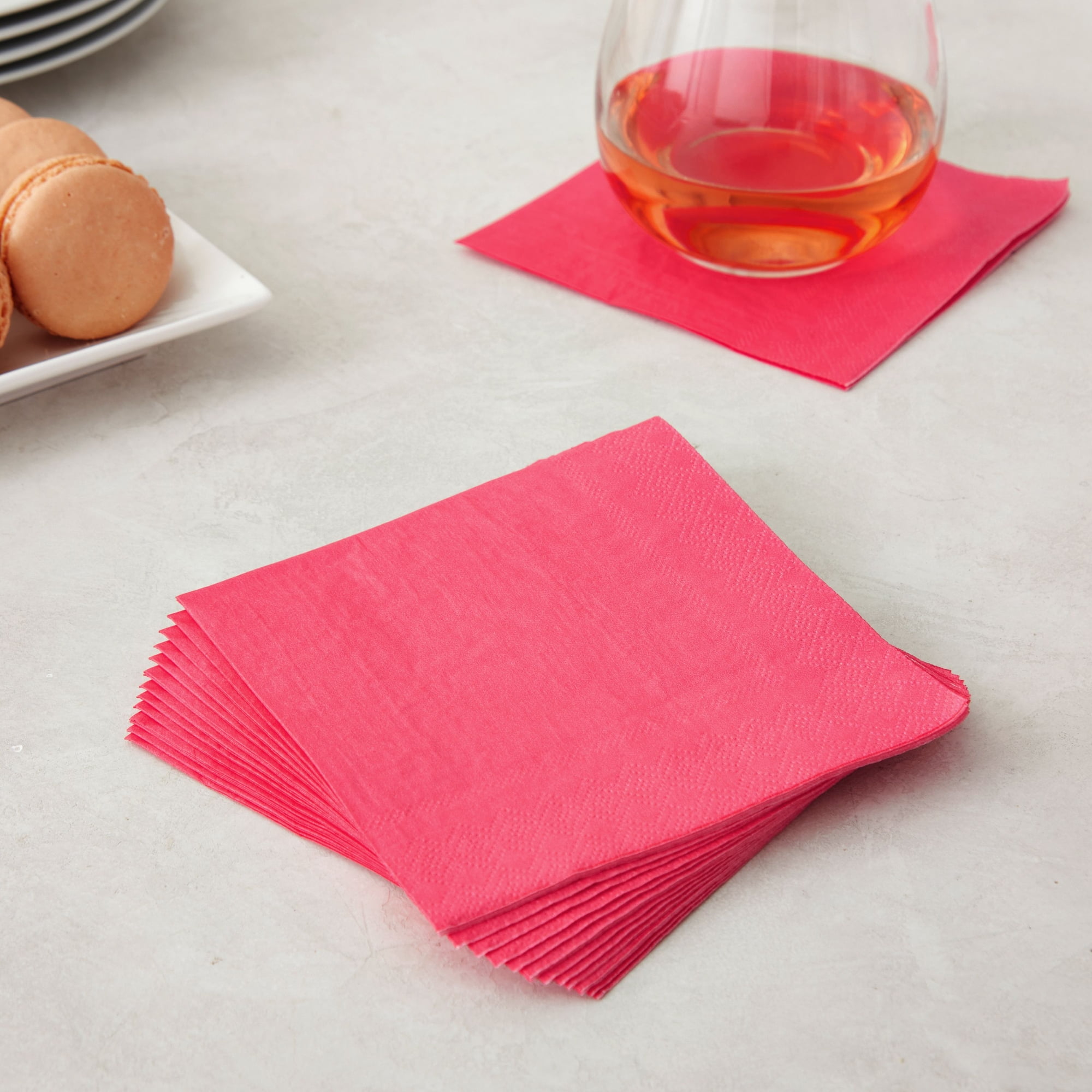Amazon.com: X&O Paper Goods Pink ''Wine Time'' Paper