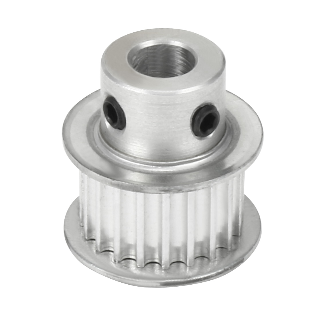 Uxcell 20T 7mm Bore 3mm Pitch Aluminum Timing Belt Pulley with Bearing