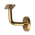 thumbnail image 1 of Soporte de pasamanos de escalera de pared de acero inoxidable Soporte de pared dorado Accesorios de escalera Soporte de pasamanos de pared, 1 of 1