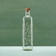 thumbnail image 5 of Bubbles Glass Water Bottle With Wooden Stopper-750 Ml, 5 of 5