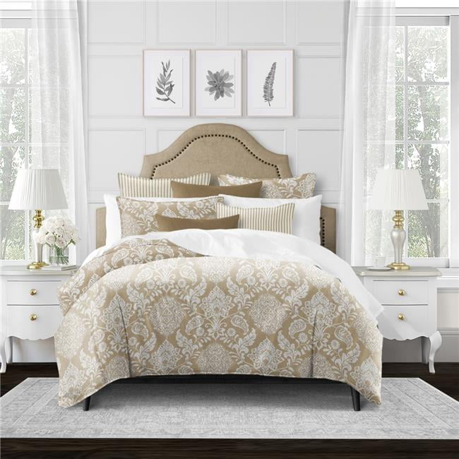 6ix Tailors MADANTCMFTW3PC Madagascar Antique Twin Comforter & 1
