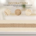 thumbnail image 1 of CRILSTYLEO Table Runner Beige Y Lino Con Para De Estilo Farmhouse, 1 of 6