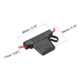 thumbnail image 2 of Fuse Holder In-line 10 Gauge AWG  Waterproof Fuse Holder Black for MAXI Fuse, 2 of 3