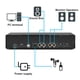 thumbnail image 5 of Tarjeta de sonido de grabación de 4 canales Tarjeta de sonido USB2.0 de 4 entradas y 4 salidas para estudio de grabación, 5 of 9